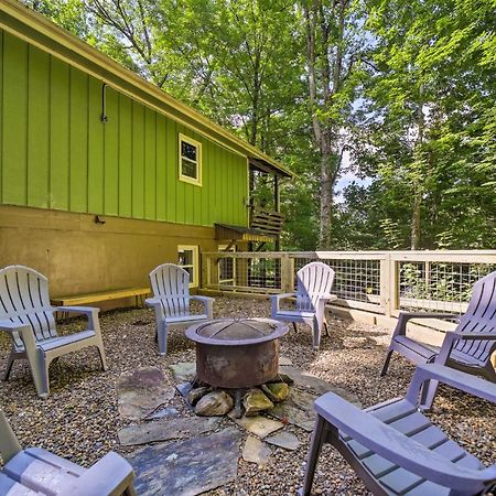 Charming Maggie Valley Getaway With Fire Pit! Exterior foto